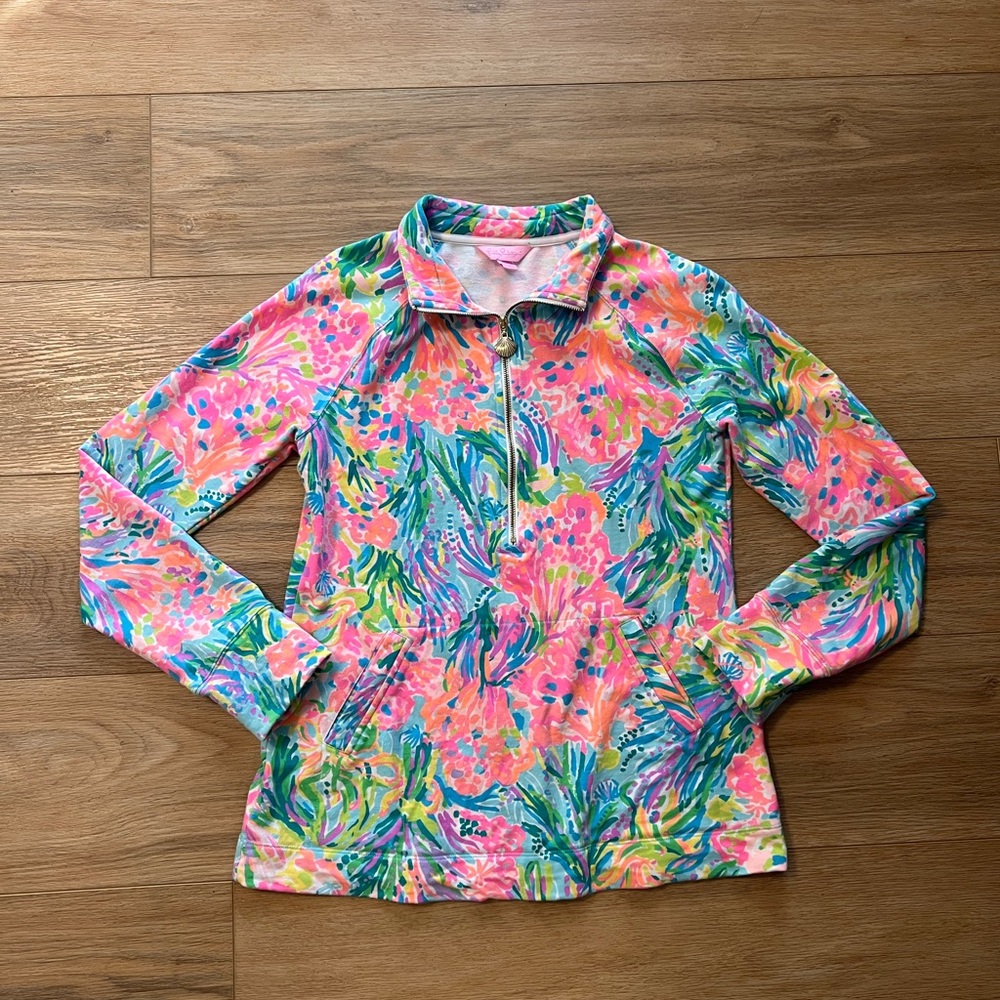 Quarter Zip Lilly Pulitzer Pullover
